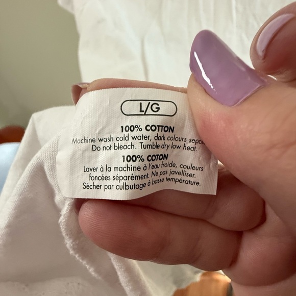 White Graphic Tee - Feelin' Lucky - Picture 4 of 5